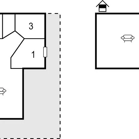 Four-bedroom Holiday In Holiday home Toftlund